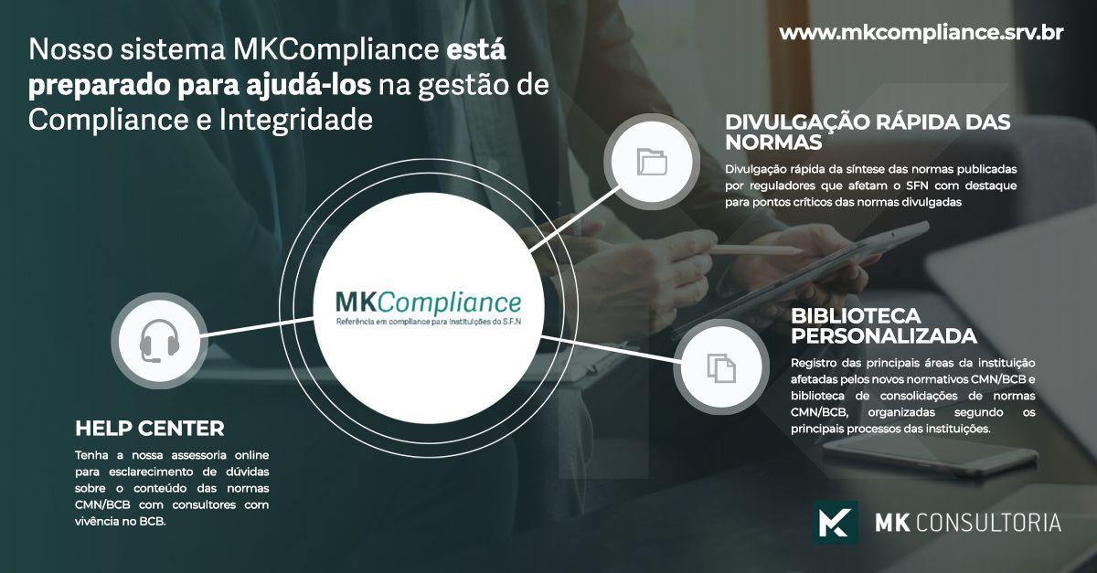Nosso sistema MKCompliance está preparado para ajudá-los na gestão de Compliance e Integridade
